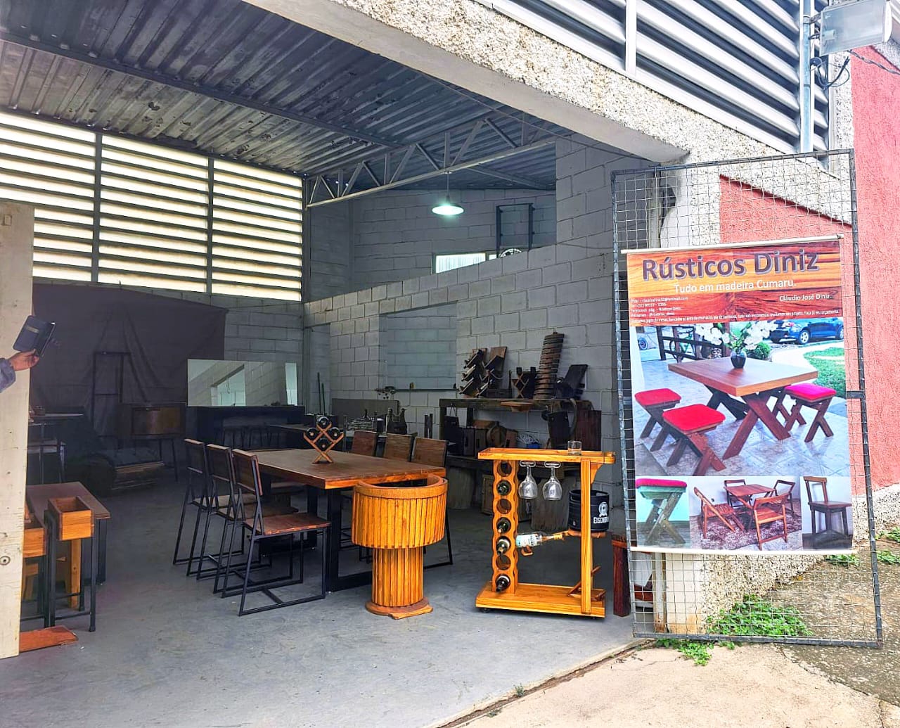 Vista 2 da Marcenaria Rústicos Diniz